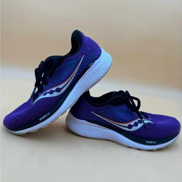 Saucony Guide 14 Womens Sz 7 S10654-20 Purple Running Shoes Sneakers - Picture 1 of 9